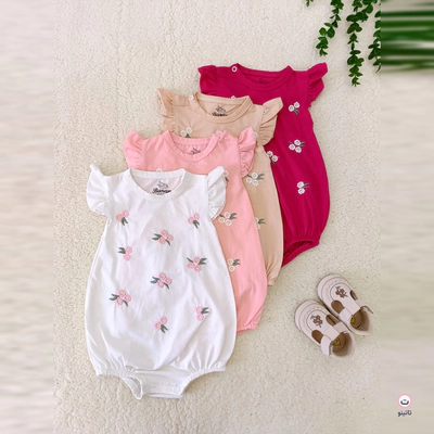 بادی دخترانه گلدوزی